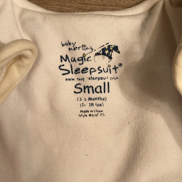 Baby Merlin Magic Sleepsuit - Picture 4 of 4